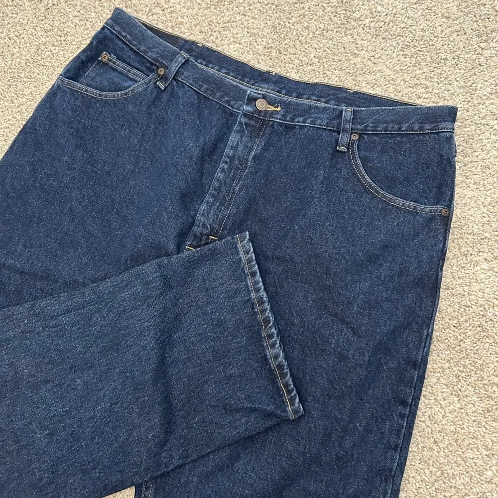 Wrangler Five Star Regular Fit Jeans 42x30 Blue Denim 96501MR New‎ with Tags NWT